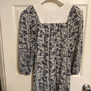 Anthropologie Bohemian Floral Dress